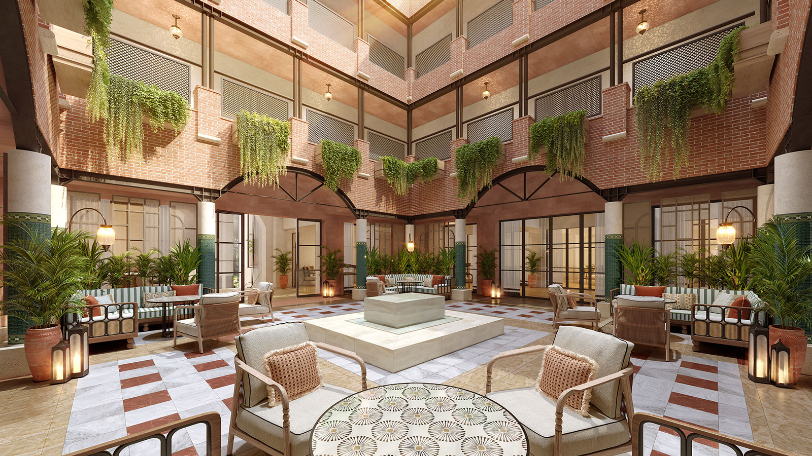 Hotel Courtyard