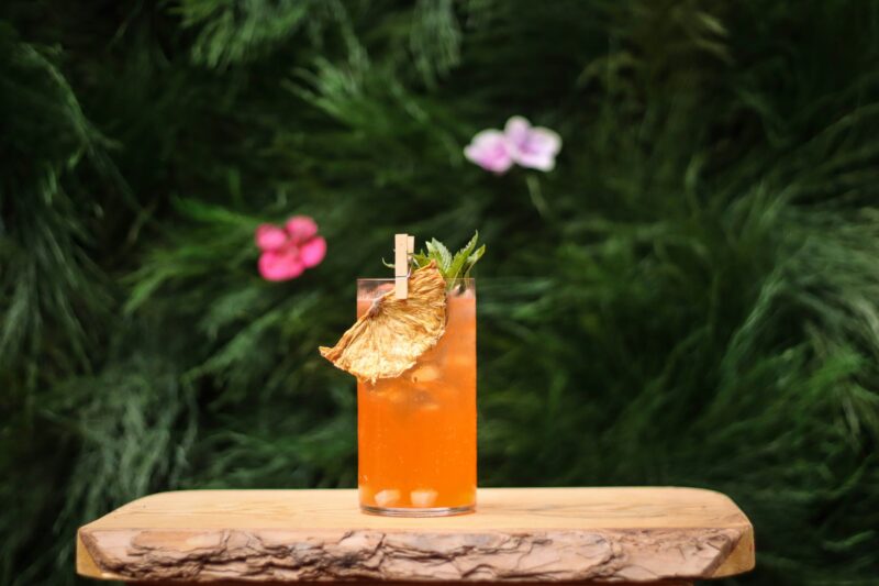 Cocktail in Garden