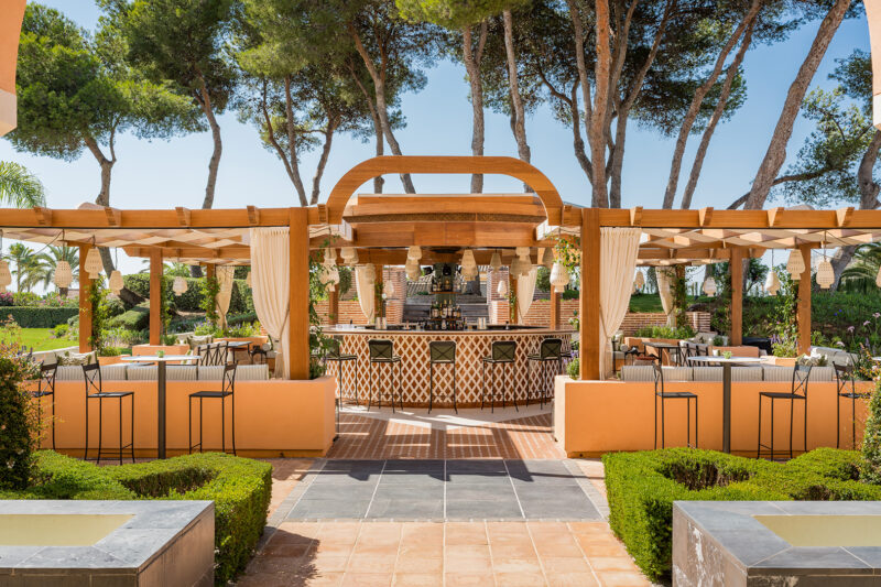Garden Bar at Gran Marbella Resort in Marbella