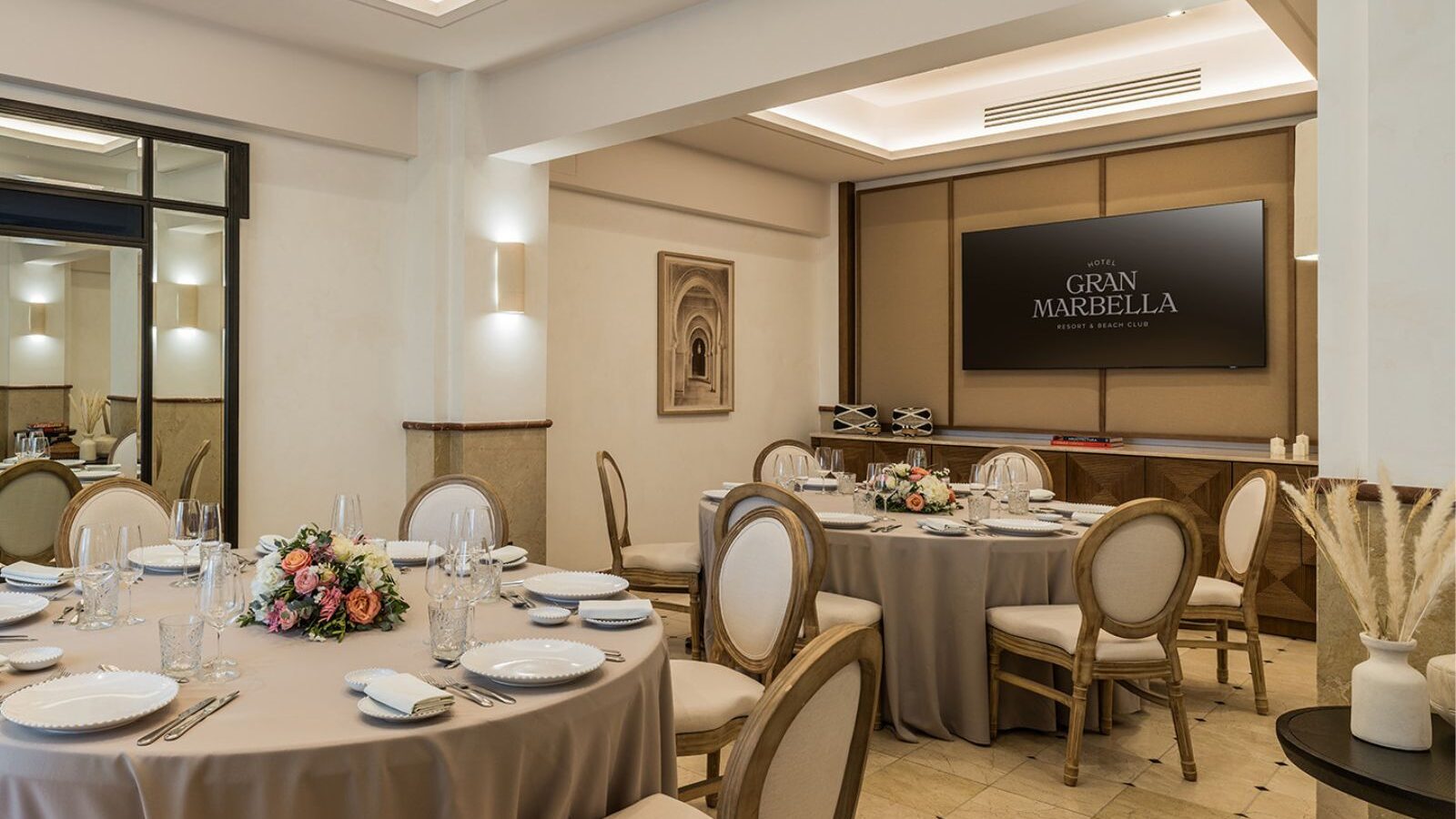 meetings and events room in a hotel